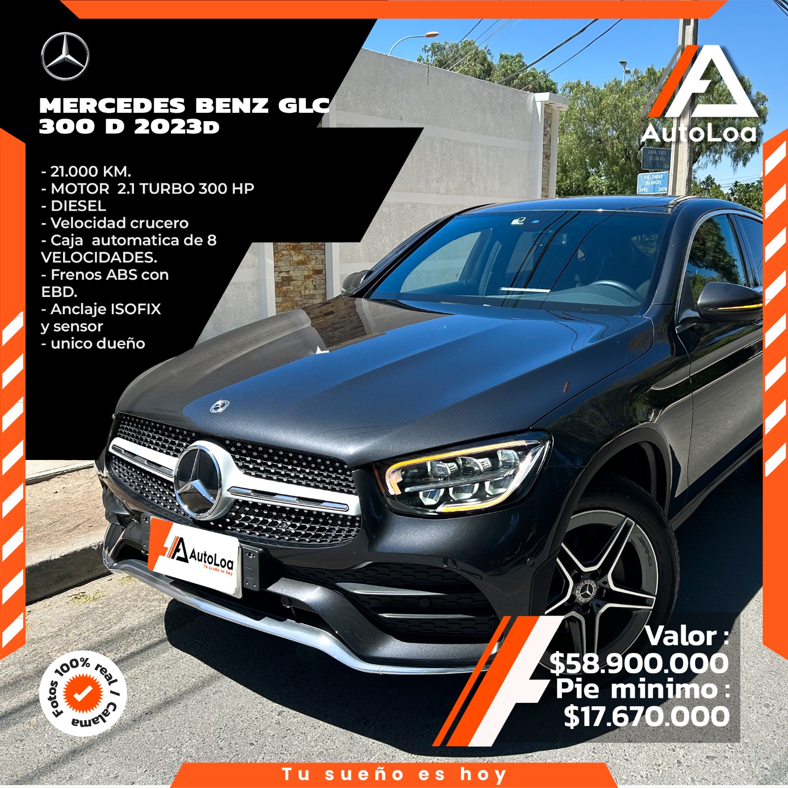 MERCEDES-BENZ GLC 300 D 4 MATIC 2022