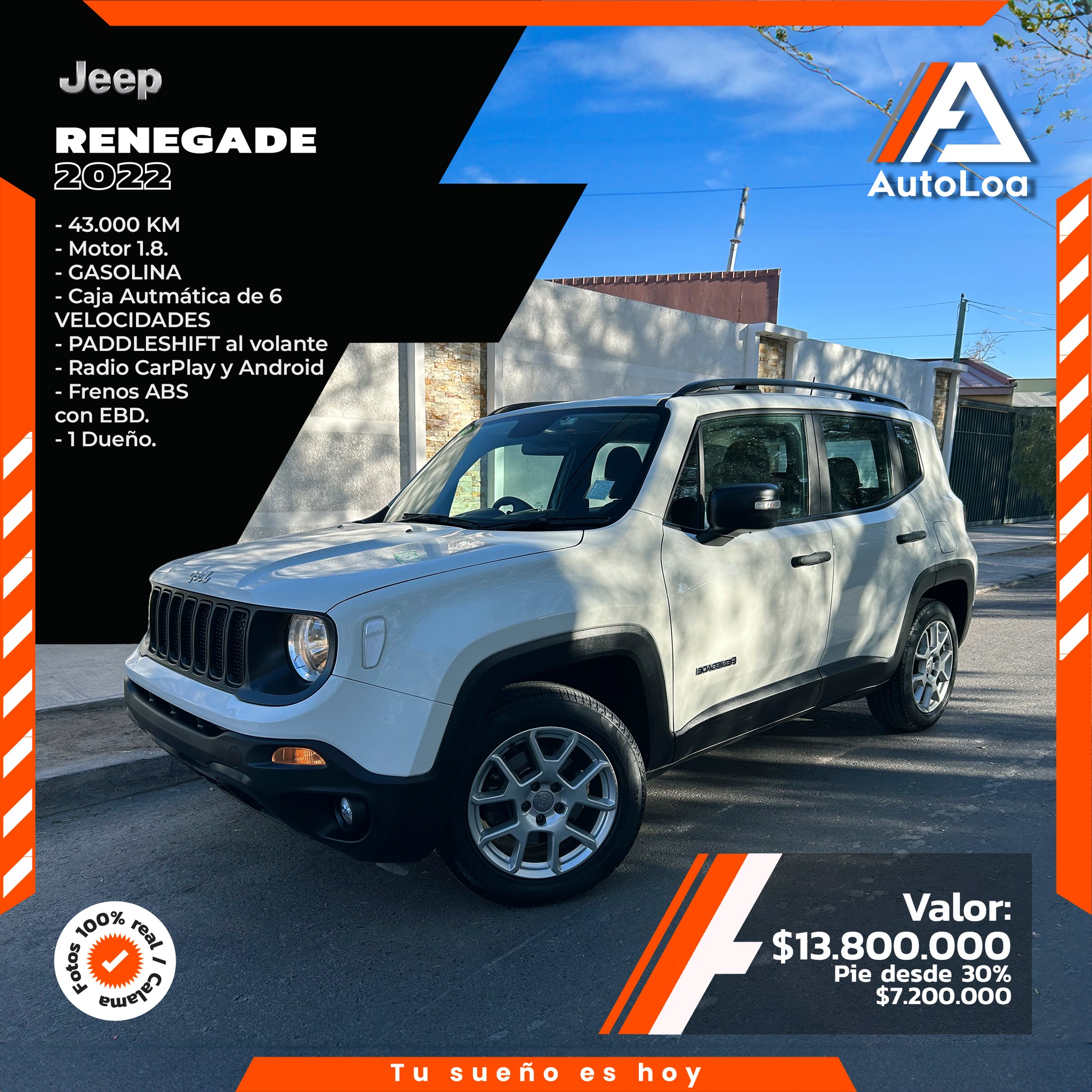 JEEP RENEGADE SPORT AT 2022