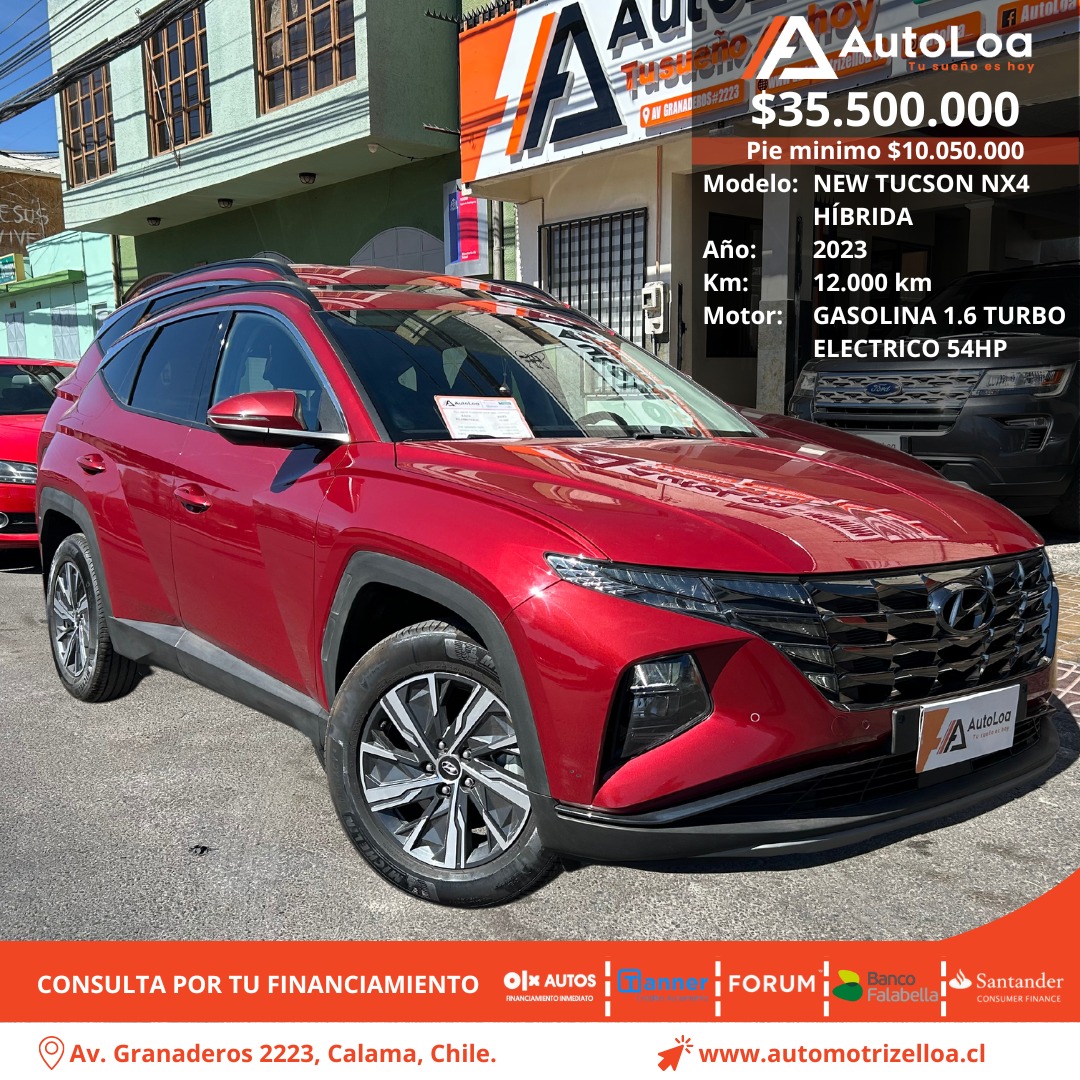 HYUNDAI TUCSON NX4 HIBRIDA HIBRIDA 2023