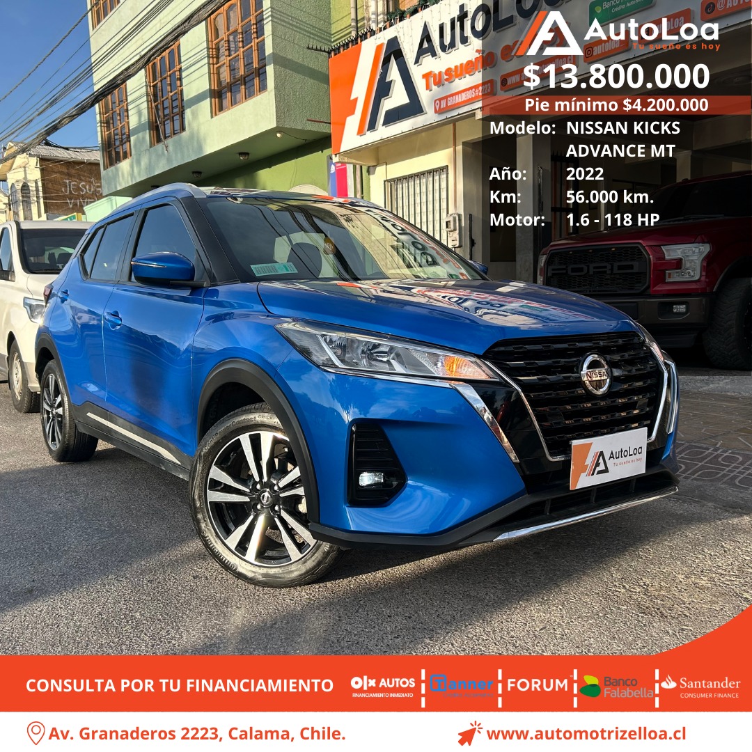 NISSAN KICKS ADVANCE 1.6 CVT 2022