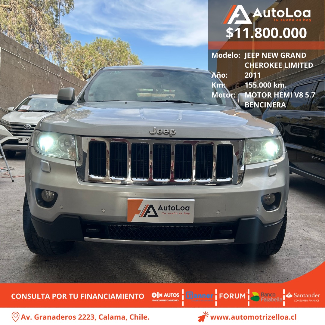 JEEP NEW GRAND CHEROKEE LIMITED 2011