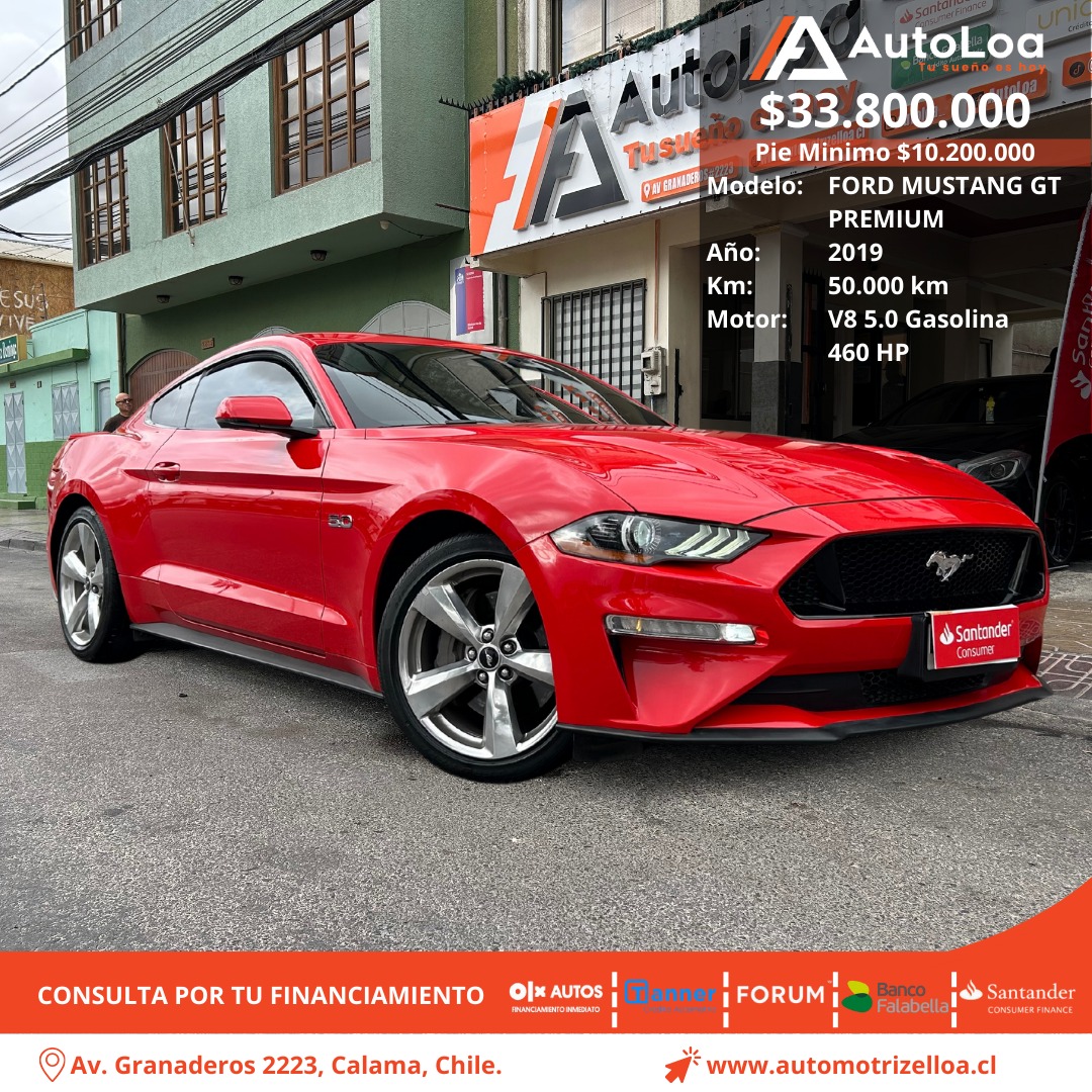 FORD MUSTANG GT PREMIER 2019