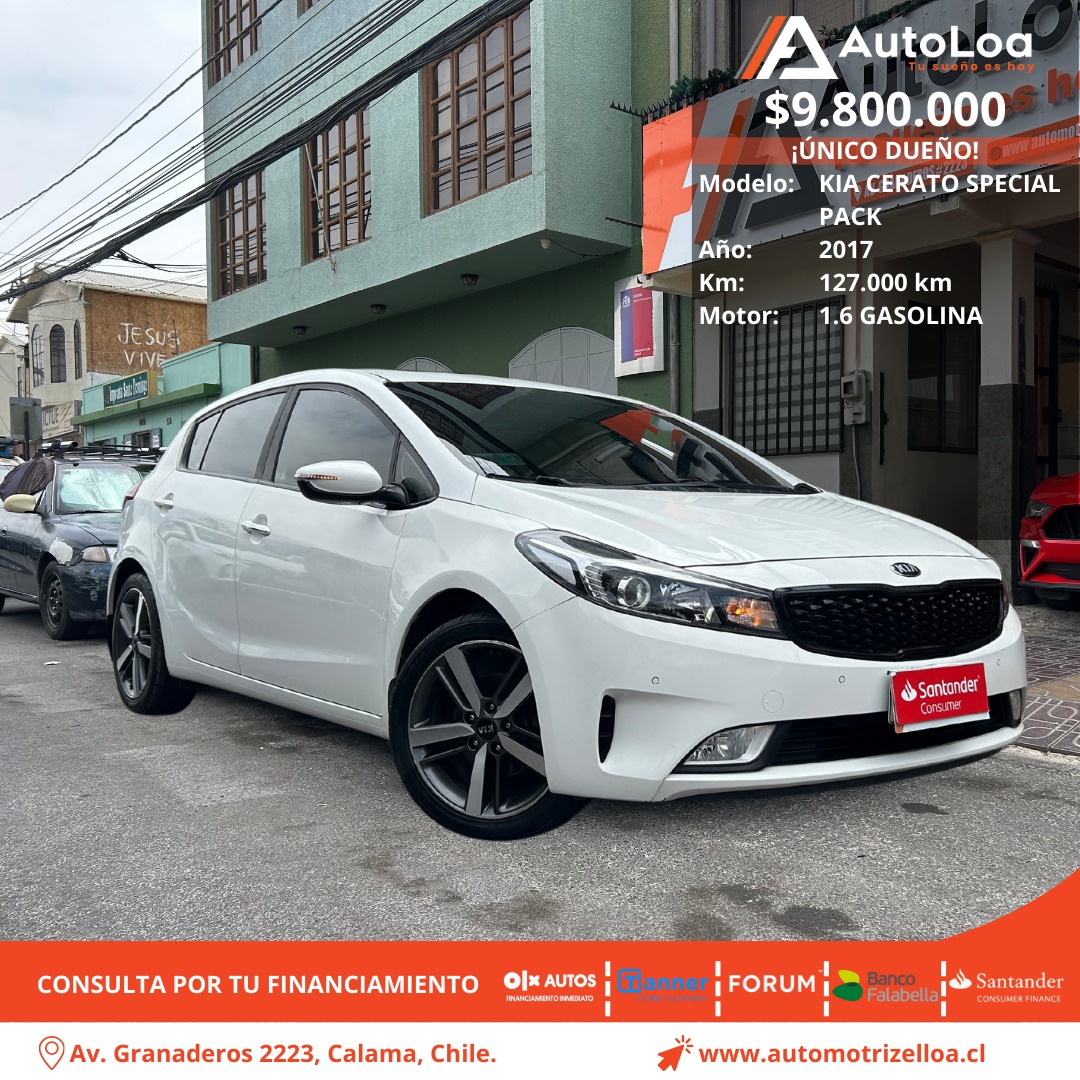 KIA MOTORS CERATO 5 HATCKBACK SPECIAL PACKS 2017